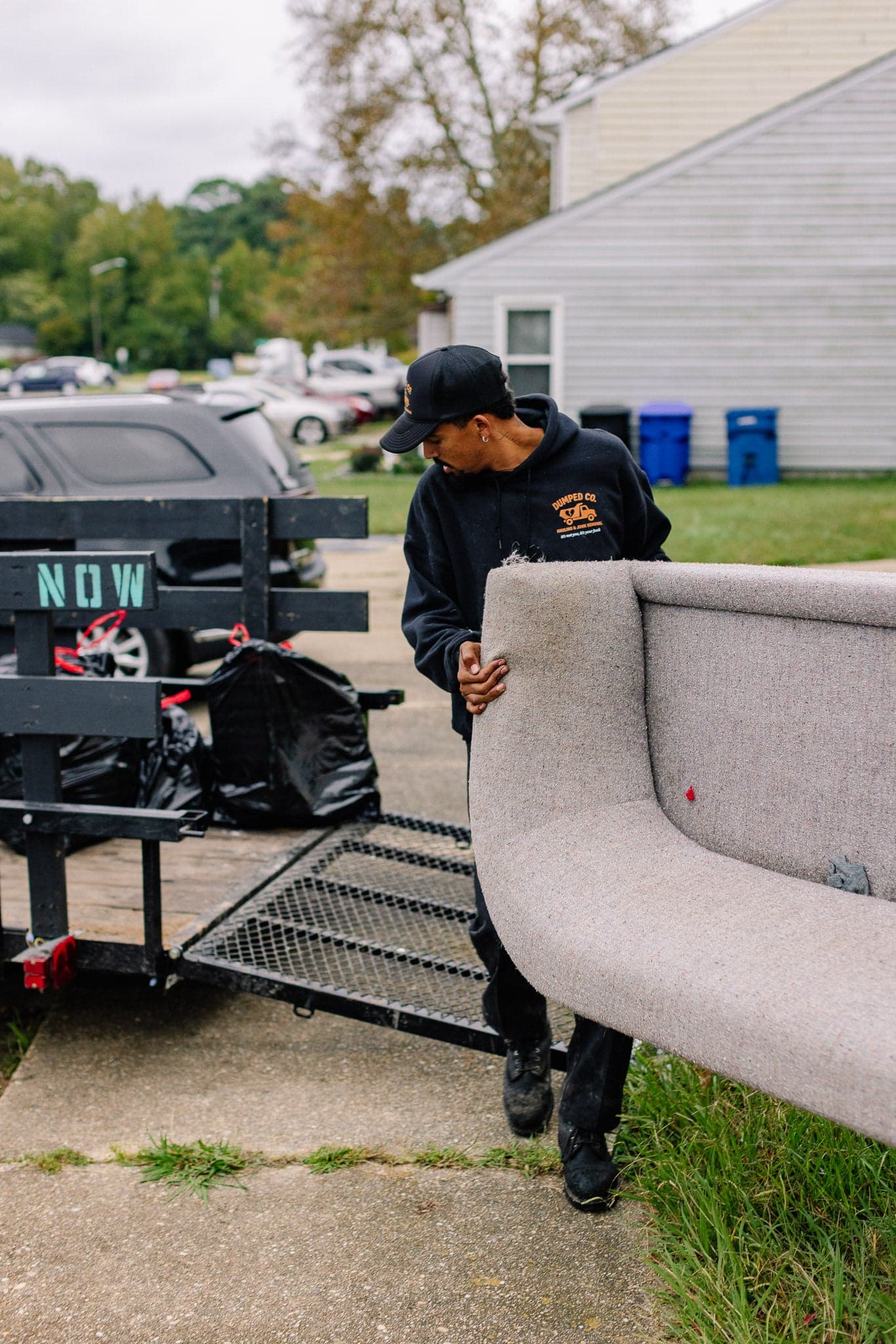 Dumped Co. job in Hampton Roads