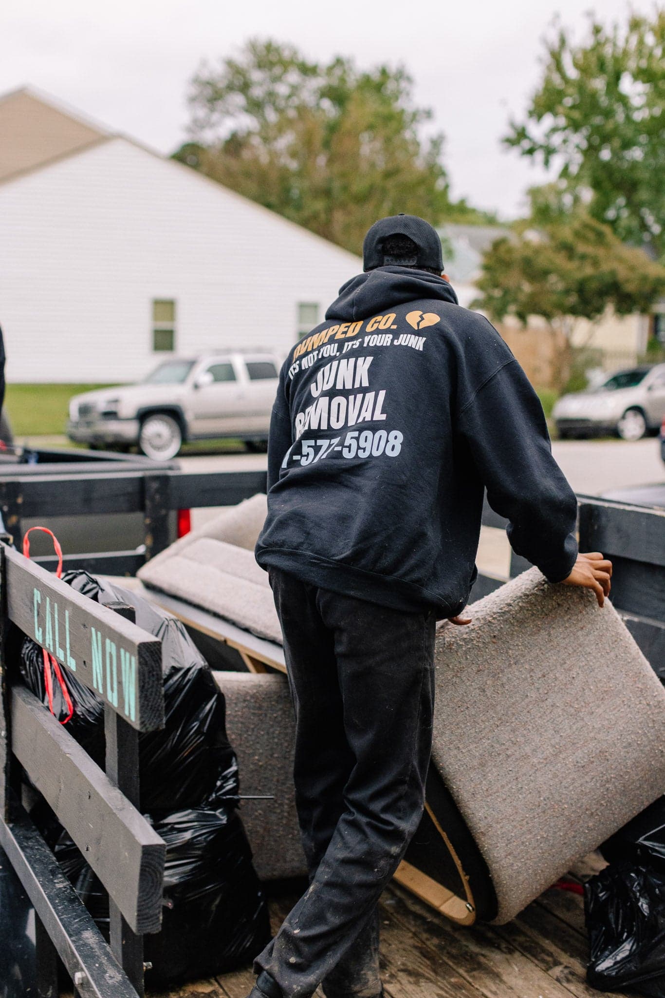 Dumped Co. job in Hampton Roads